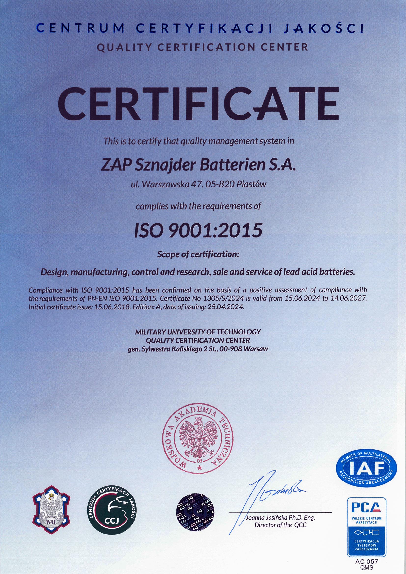 ISO 9001